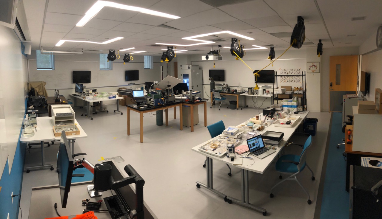 Photo of our lab space